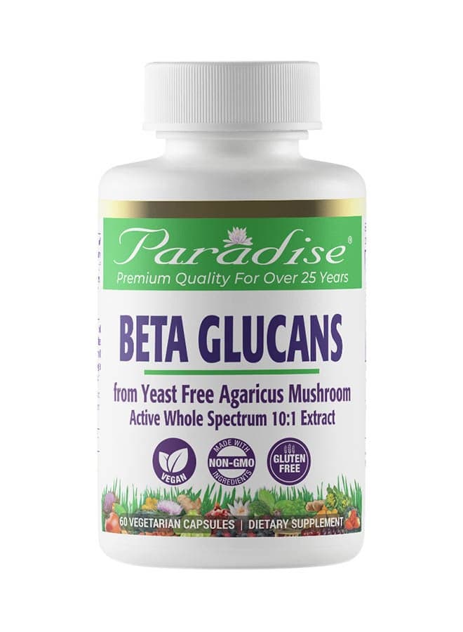 Beta Glucans Yeast Free - 60 Capsules