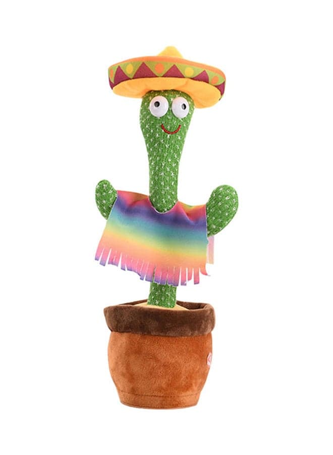 Electric Dancing Cactus Plant Stuffed Toy 30x5x5cm