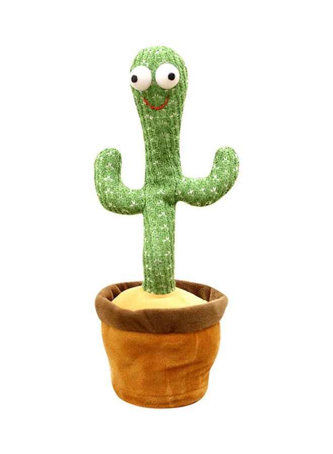 Electronic Dancing And Singing Cactus Toy 10x15x32cm