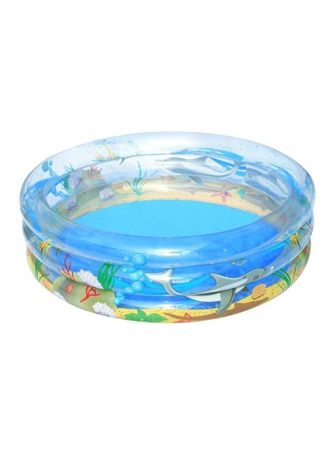 Transparent Sea Life Pool 51048 170x53x170cm