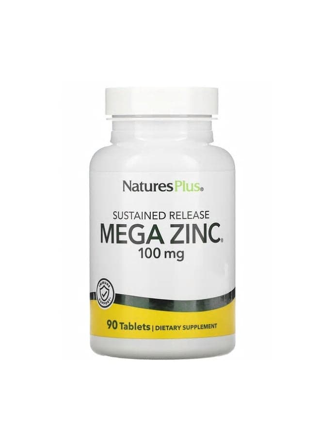 Mega Zinc 100mg Dietary Supplement- 90 Tablets