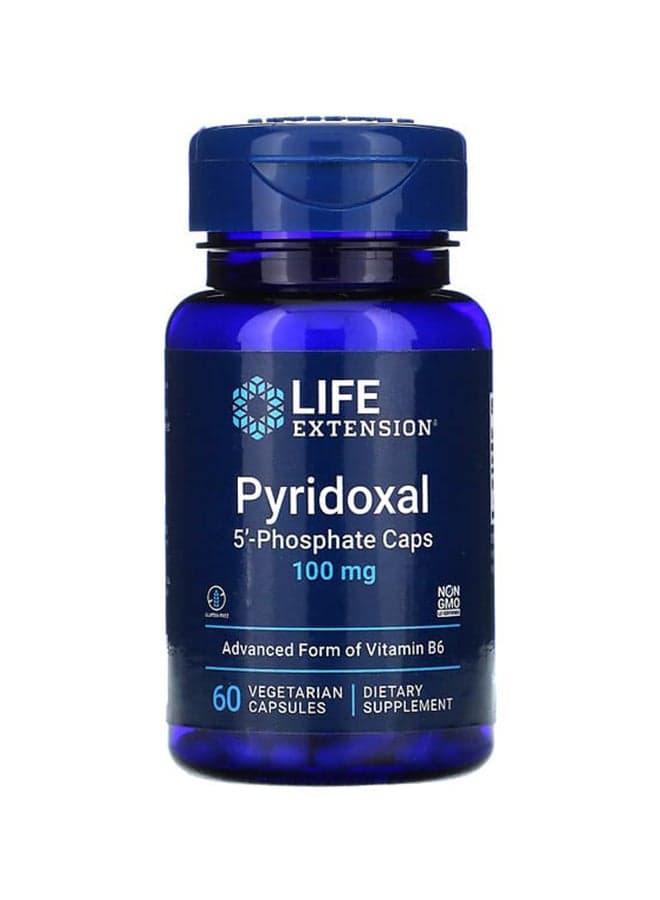 Pack Of 2 Pyridoxal 5'-Phosphate - 60 Capsules