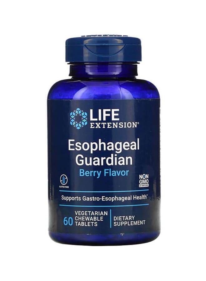Esophageal Guardian Dietary Supplement - Berry - 60 Tablets