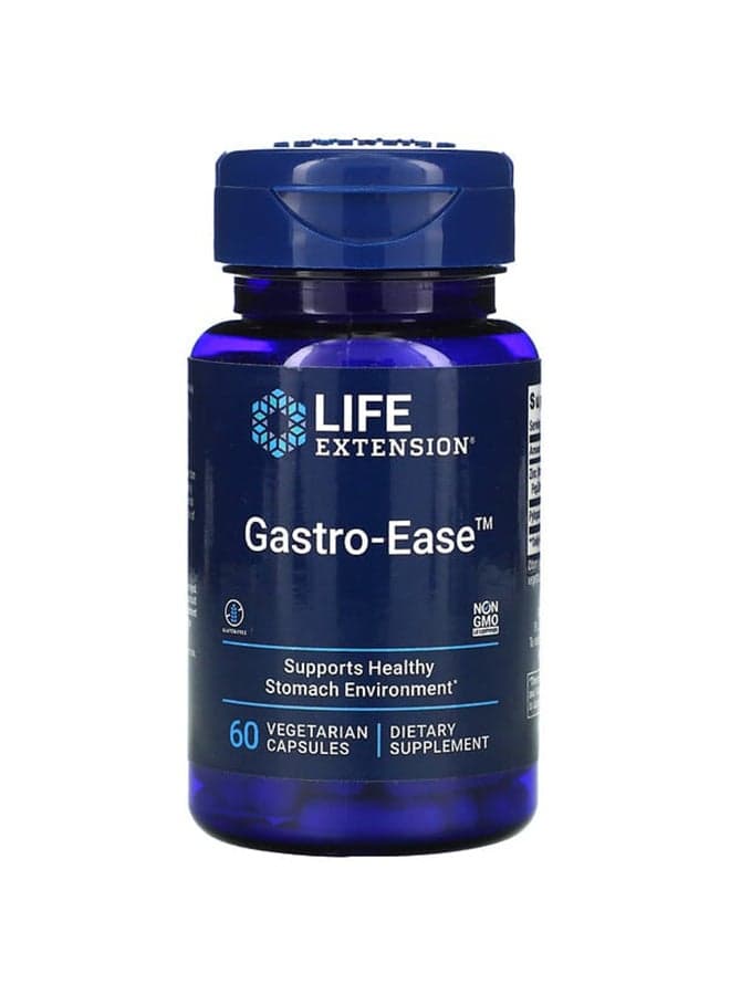 Dietary Supplement Gastro-Ease - 60 Vegetarian Capsules