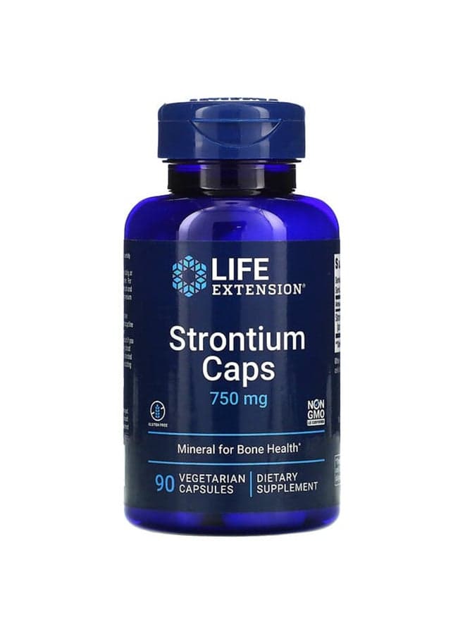 Strontium Supplement750mg - 90 Capsules