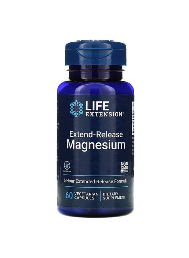 Extend-Release Magnesium - 60 Vegetarian Capsules