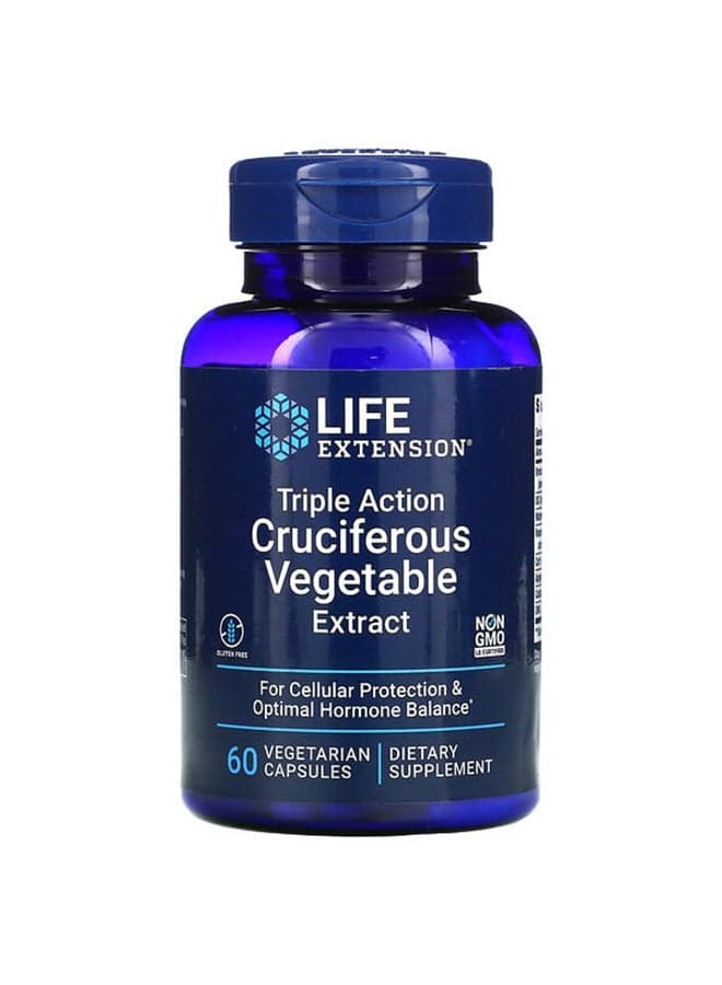 Triple Action Cruciferous Vegetable Extract Dietary Supplement