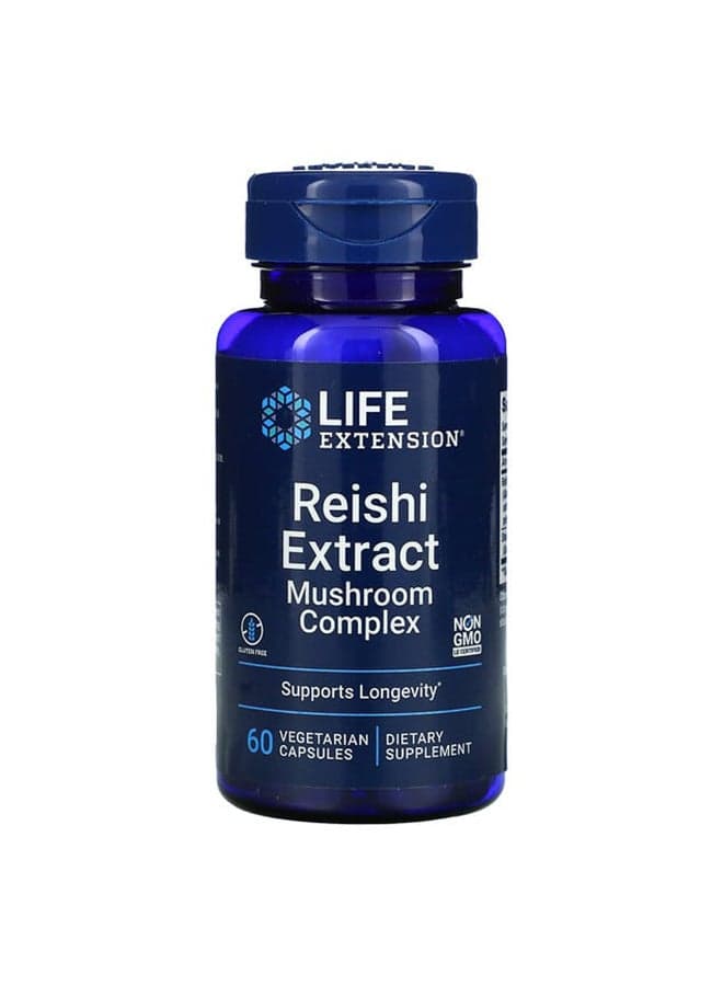 Reishi Extract Mushroom Complex - 60 Vegetarian Capsules