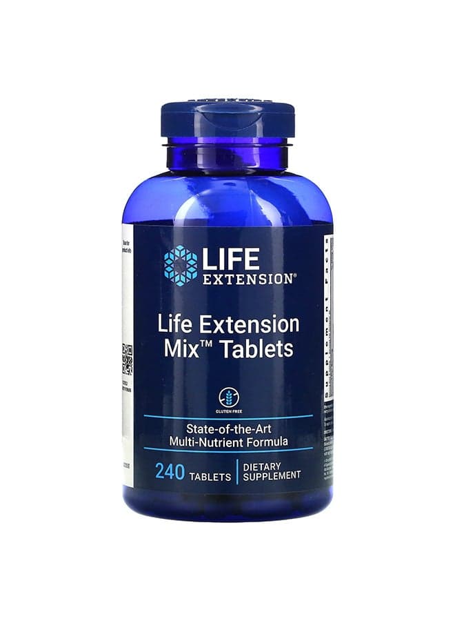 240 Pcs Mix Tablets With Extra Niacin Dietary Supplement
