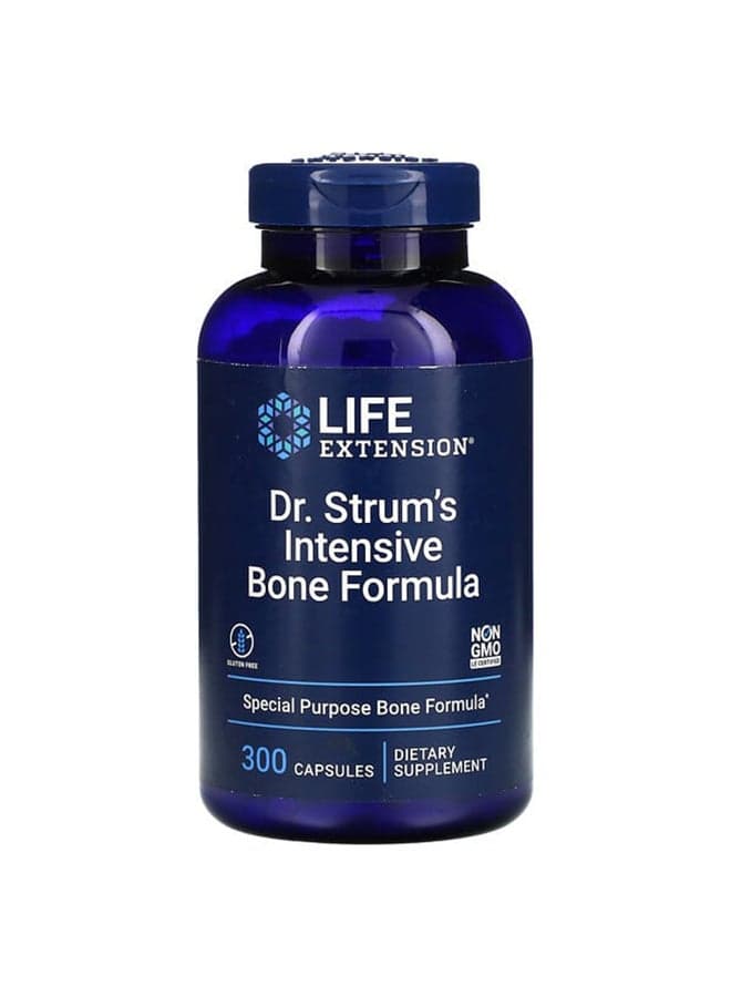 Dr. Strum's Intensive Bone Formula Dietary Supplement - 300 Capsule