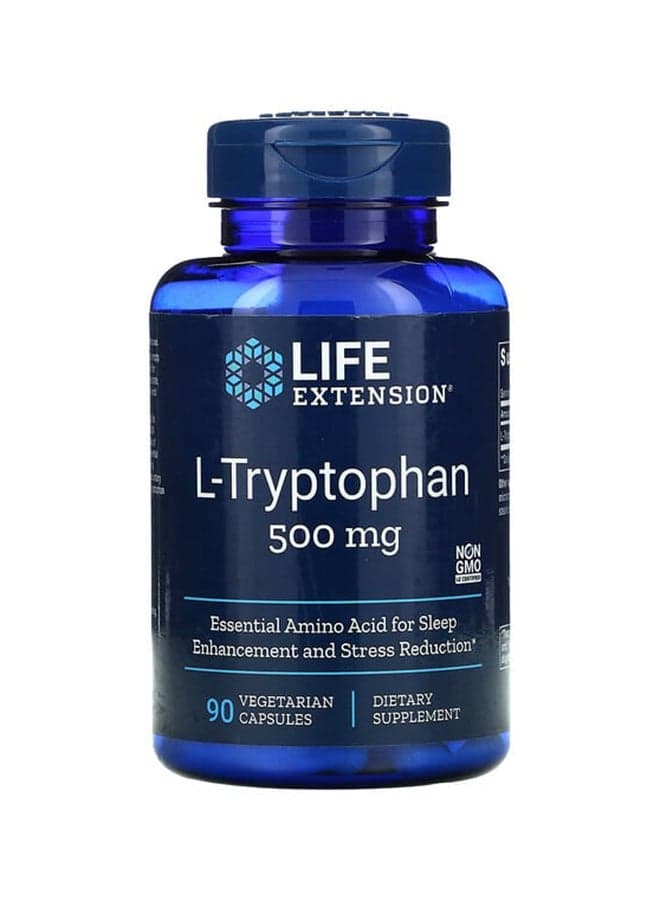 Amino Acid L-Tryptophan - 90 Vegetarian Capsules