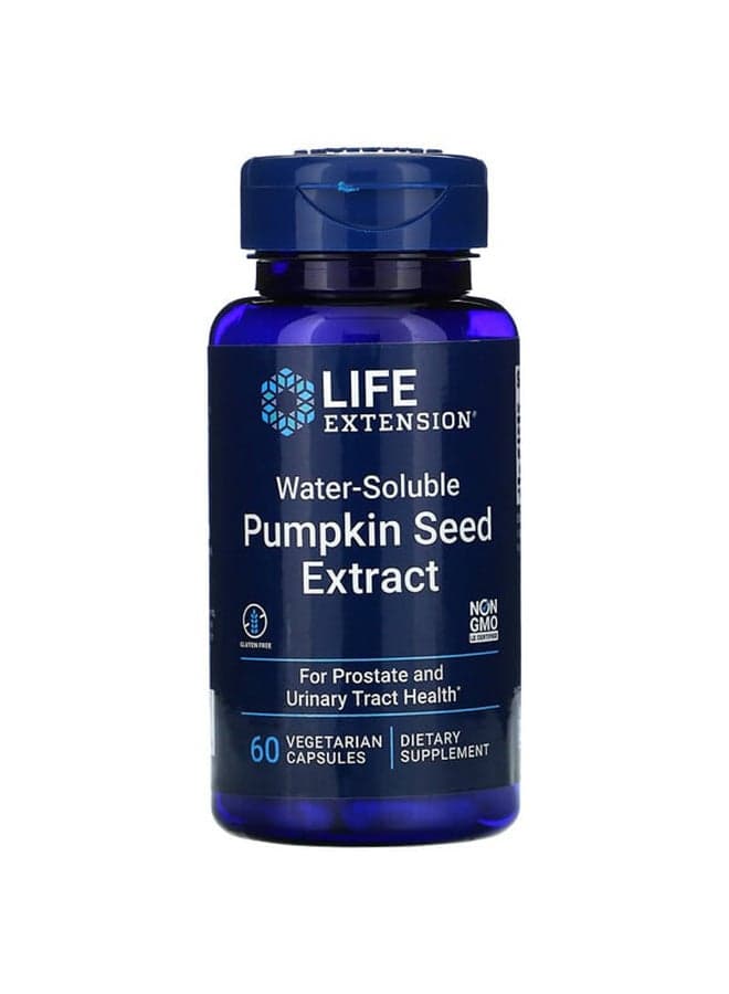 Water-Soluble Pumpkin Seed Extract - 60 Capsules