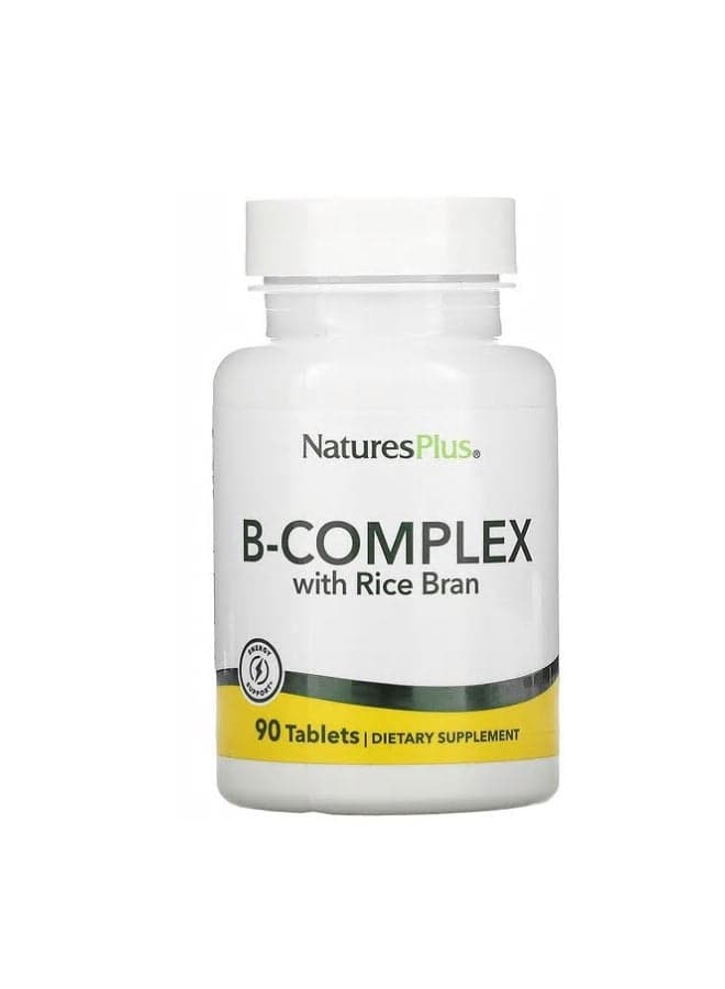 B-Complex With Rice Bran - 90 Tablets