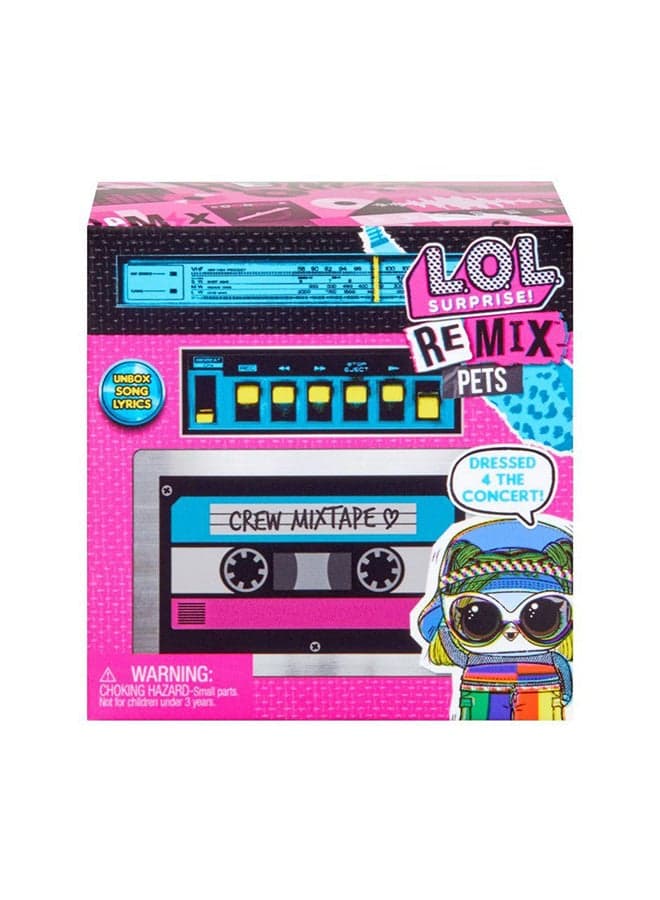 Surprise Remix Pets Set - Assorted 10.8x10.8x8.9cm