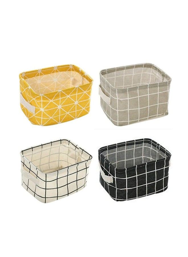 4-Piece Foldable Storage Basket Set