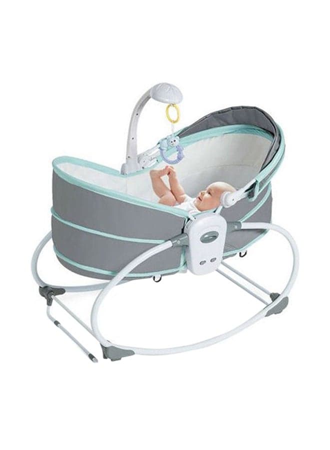5-In-1 Rocker Bassinet With Vibration Unit