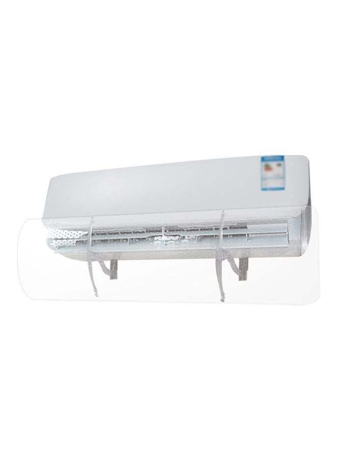 Universal Hollow Anti Direct Blowing Air Condition Wind Deflector Q77 Clear