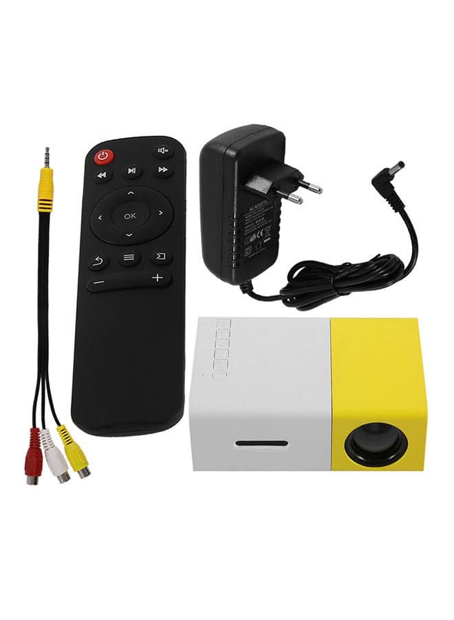 YG300 HD LED Projector 600 Lumens 95105 Yellow/White
