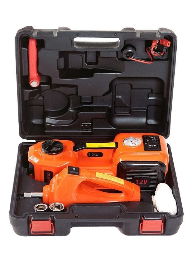 3-In-1 Electric Car Jack With Air Compressor