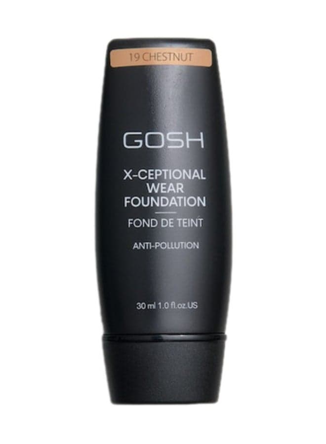 X-Ceptional Wear Foundation 19 Chestnut