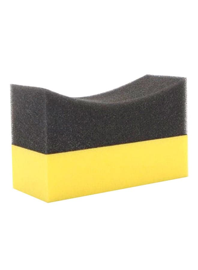 Auto Car Wheel Tire Waxing Polishing Compound Cleaning Pad Brush