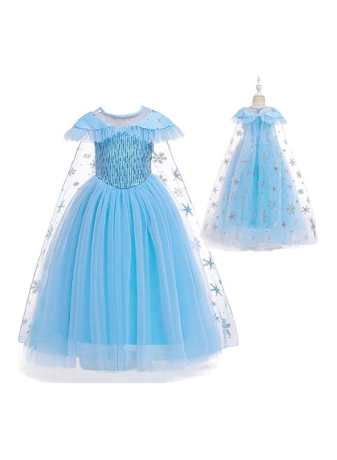 Princess Beautiful Flared Style Breathable Themed Party Fancy Dress Cosplay Costume 120cm