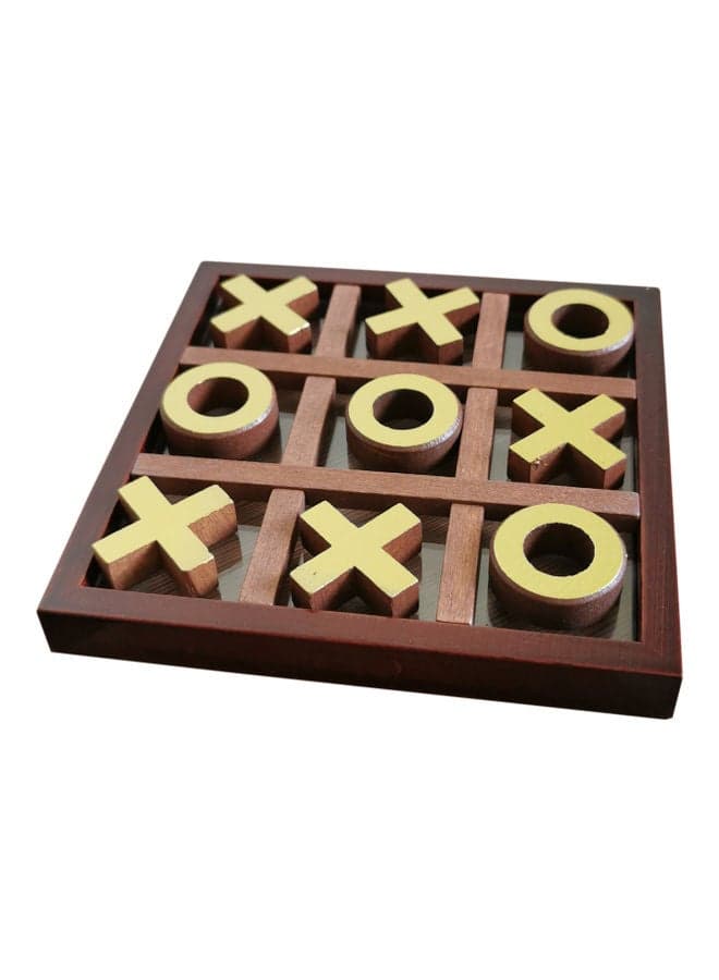 Tic Tac Toe Pushing Me Board Game