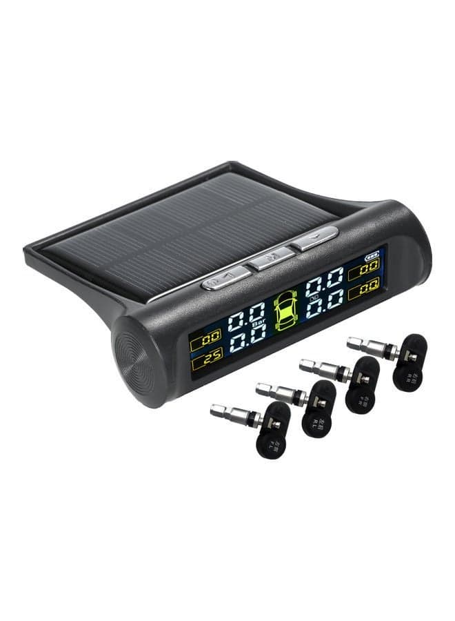 Solar TPMS Tire Pressure Monitoring System With Sensors
