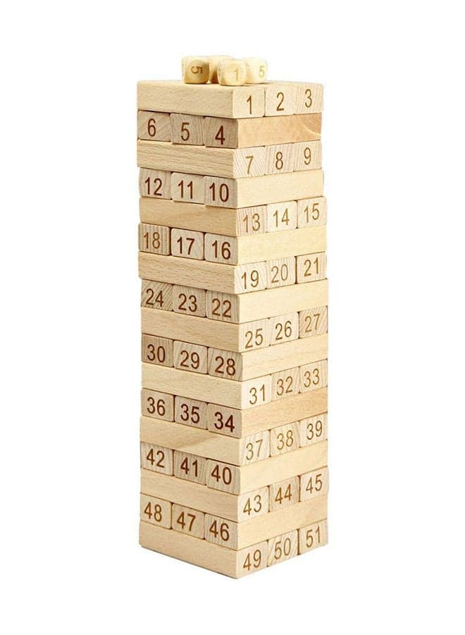 Educational Tower Building Blocks Action Reflex Games