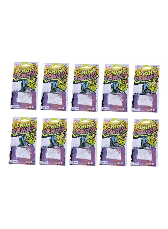 10-Piece Itching Powder For Funny Trick Toy