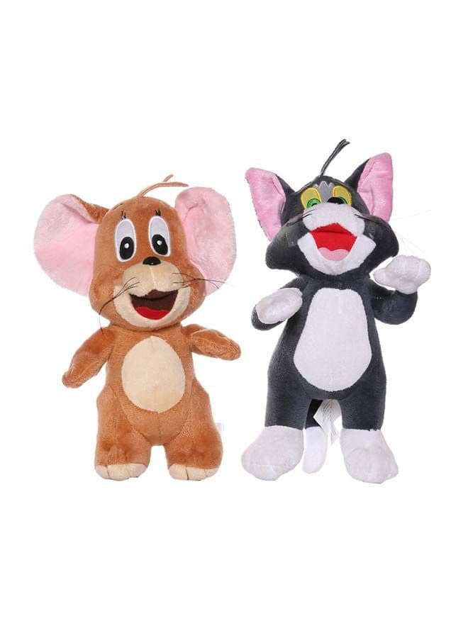 2-Piece Tom And Jerry Toy 28cm