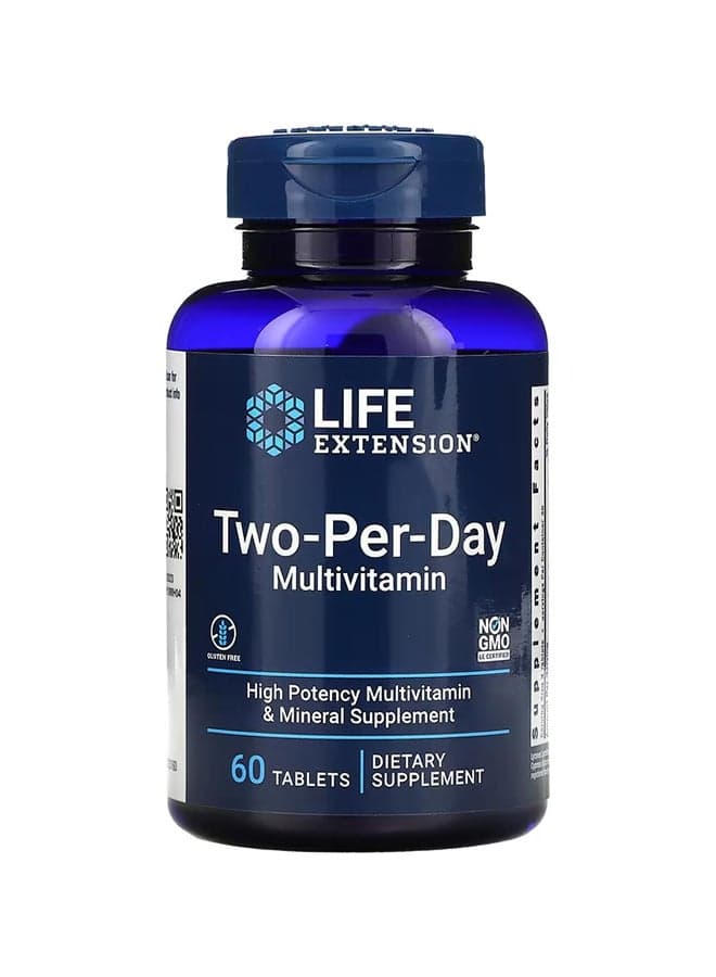 60 Pcs Two-Per-Day Tablets