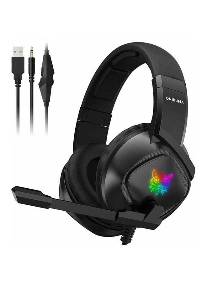 Wired Over-Ear Gaming Headphone With Microphone For PS4/PS5/XOne/XSeries/NSwitch/PC