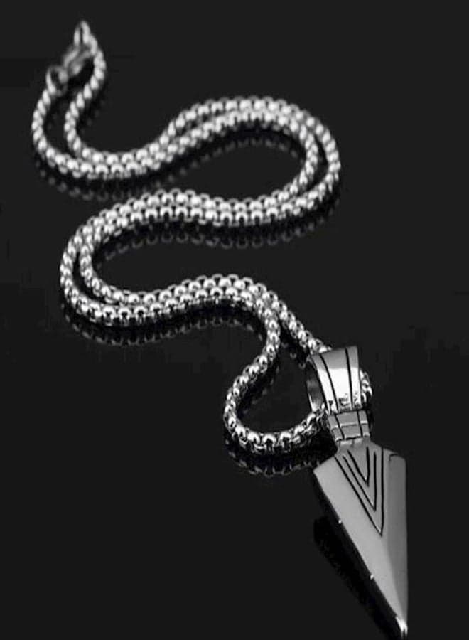 Men Titanium Steel Stainless Steel Chain Necklace