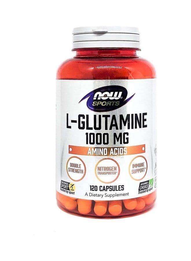 L-Glutamine Amino Acids - 1000 Mg - 120 Capsules