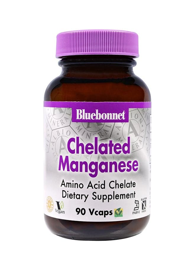 Chelated Manganese - 90 Veggie Capsules