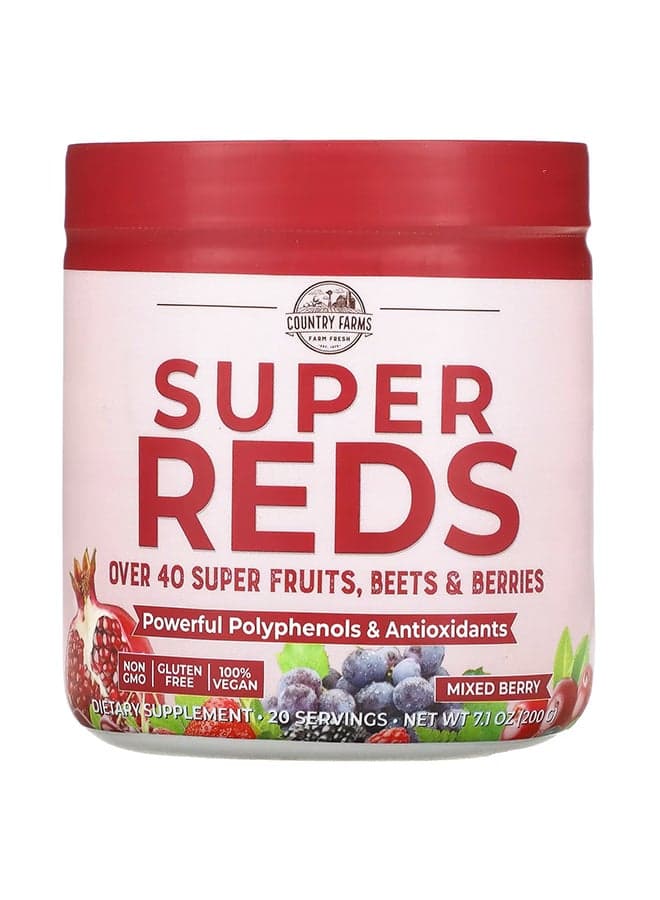 Super Reds Energizing Polyphenol Superfood Berry Flavour