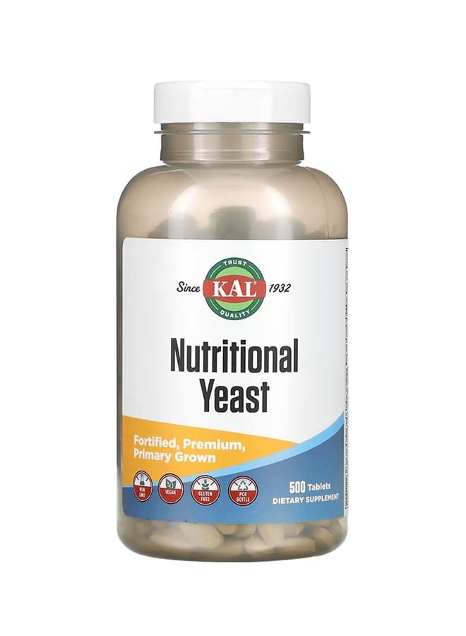 Nutritional Yeast Dietary Supplement - 500 Tablets