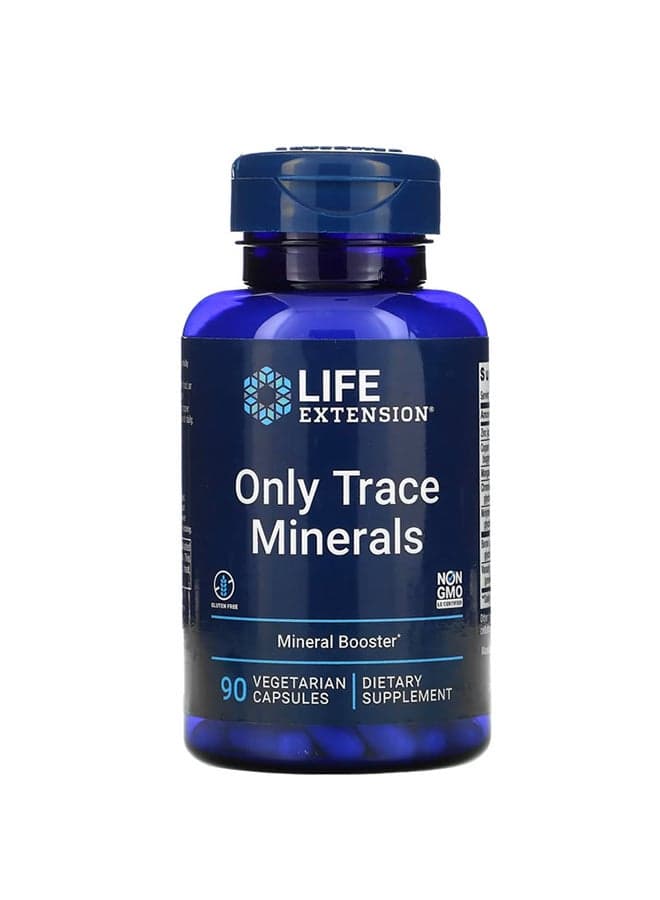 Only Trace Minerals Dietary Supplement - 90 Capsules