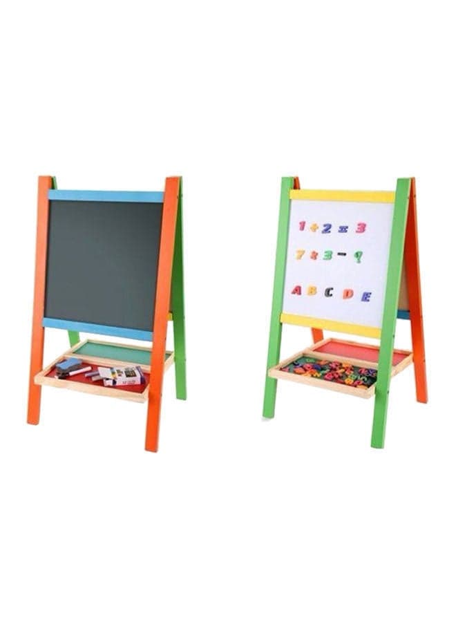Educational Wooden Blackboard Multicolour