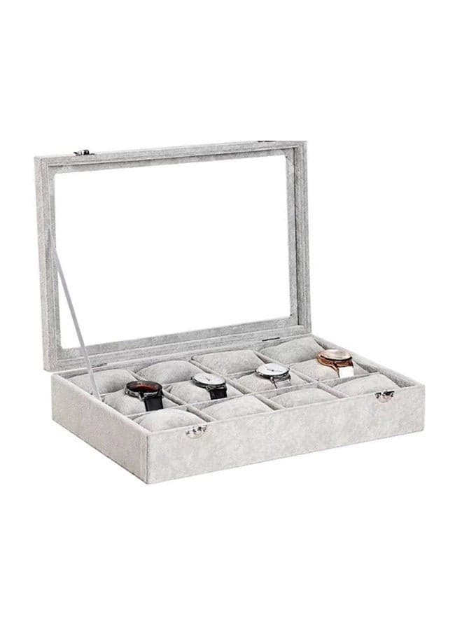 elvet Flannelette Watch And Bracelet Jewelry Box