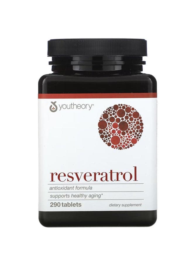 Resveratrol Dietary Supplement - 290 Tablets