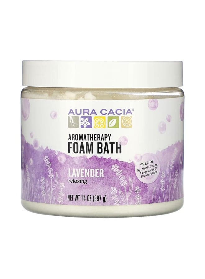 Relaxing Lavender Aromatherapy Foam Bath