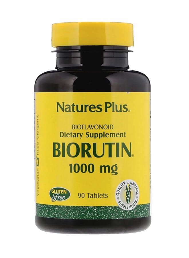 Biorutin Dietary Supplement 1000mg - 90 Tablets