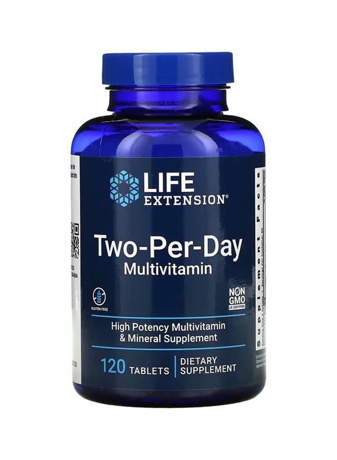120 Pcs Dietary Supplement Two-Per-Day Tablets