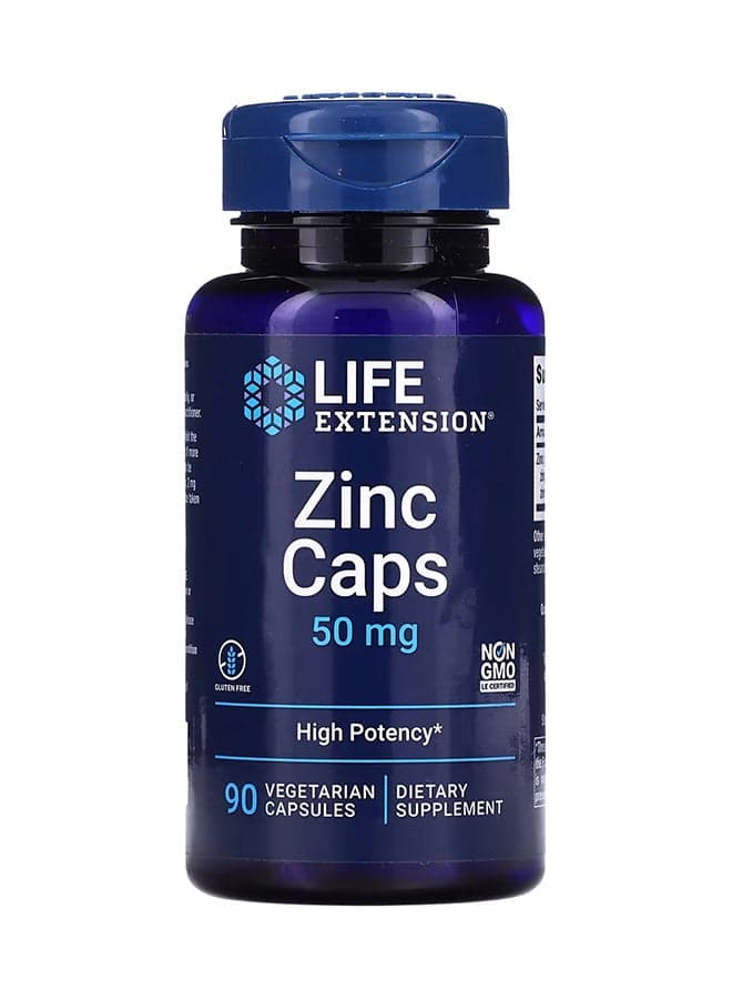 Zinc Caps High Potency - 90 Capsules