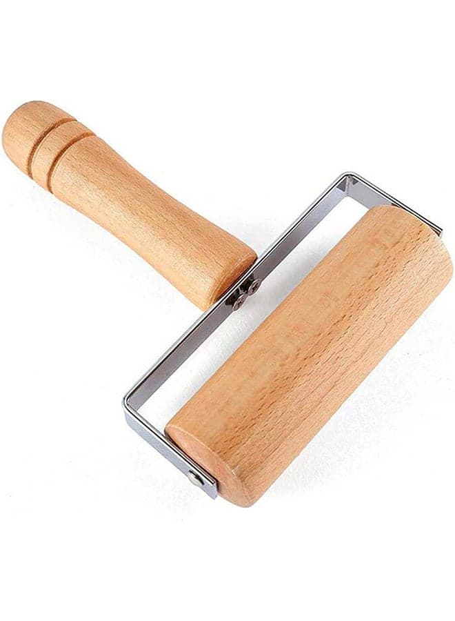 Wooden Pizza Dough Roller Multicolour 20cm
