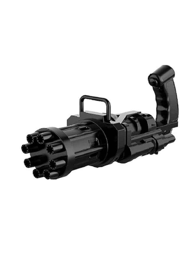 8-Hole Huge Amount Bubble Maker Gatling Gun East To Operate 3AA Batteries