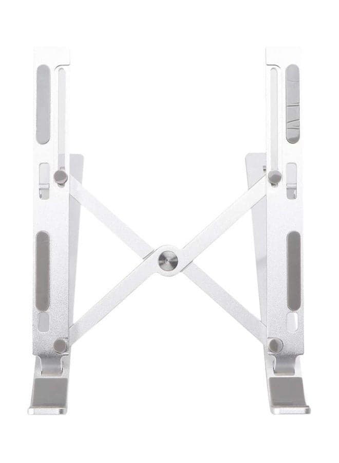 Portable Aluminium Alloy Laptop Stand Silver