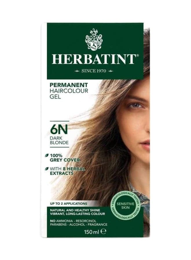 Permanent Herbal Haircolor Gel